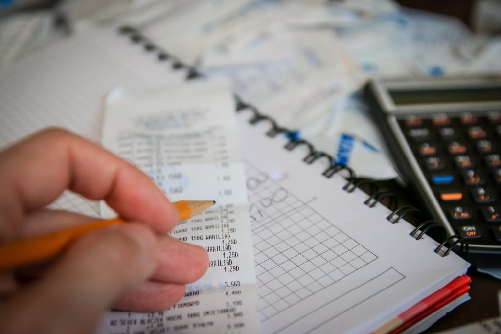 Tracking expenses and record keeping