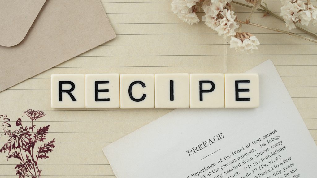 Reading a Recipe