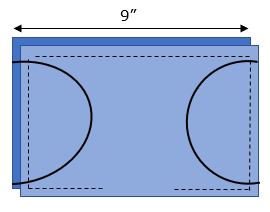 elastic in between layers mask