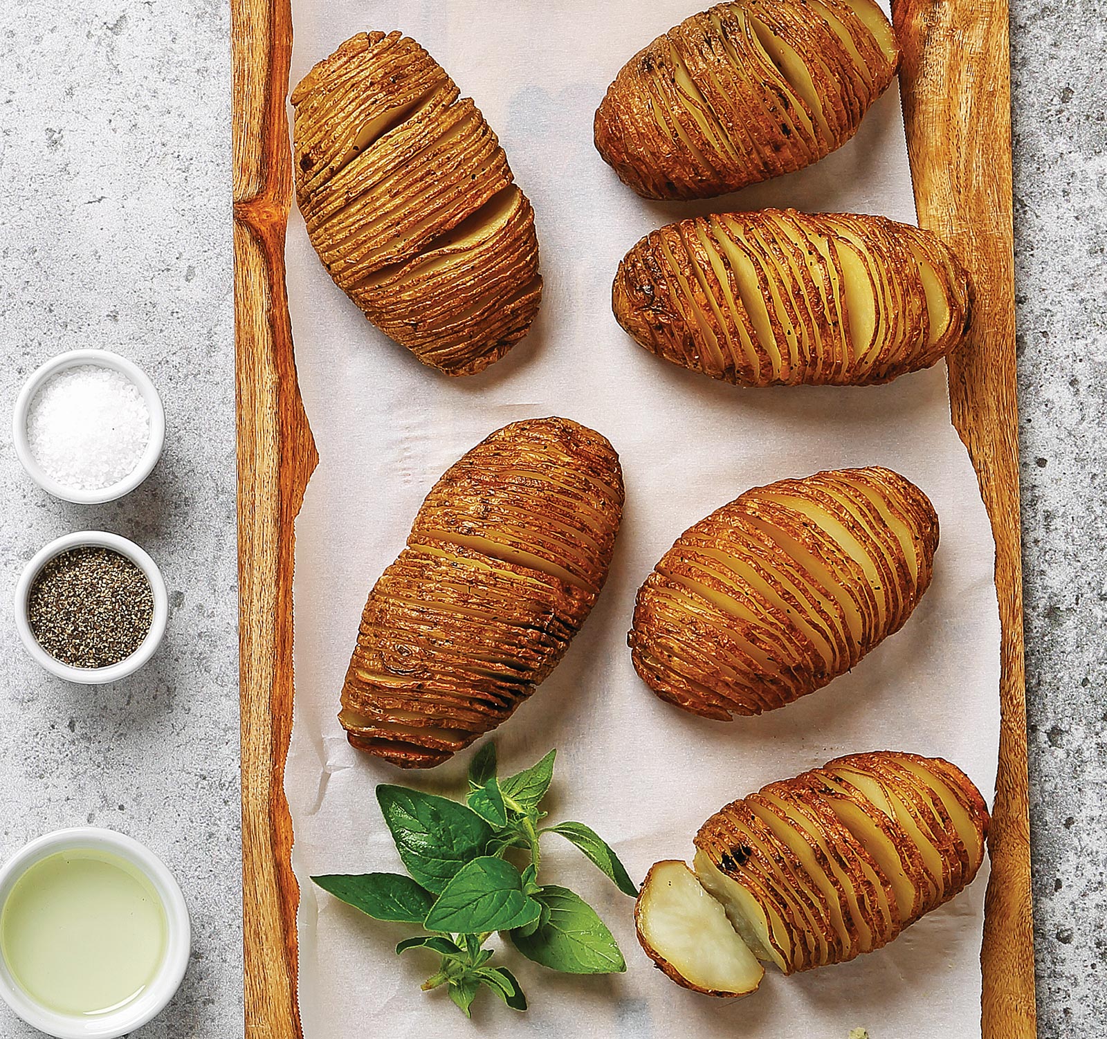 Hasselback Potatoes - Home & Family